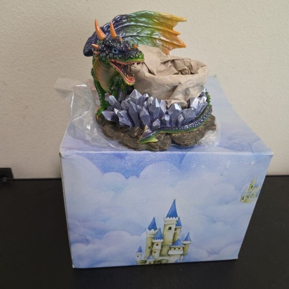 Westland Giftware Dragon Figure Votive Candle Holder OPEN BOX